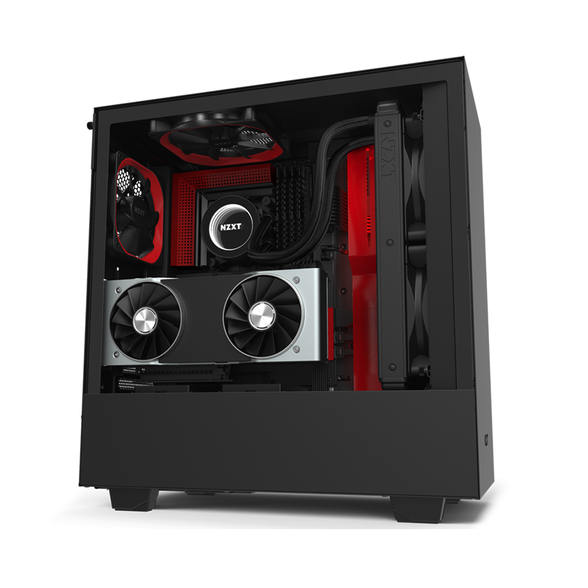 Vỏ Case Nzxt H510I Black|Red
