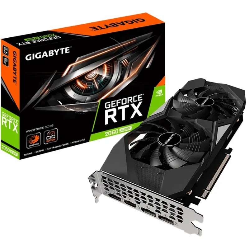 Card màn hình cũ GIGABYTE Rtx 2060 Windforce Oc 6GB