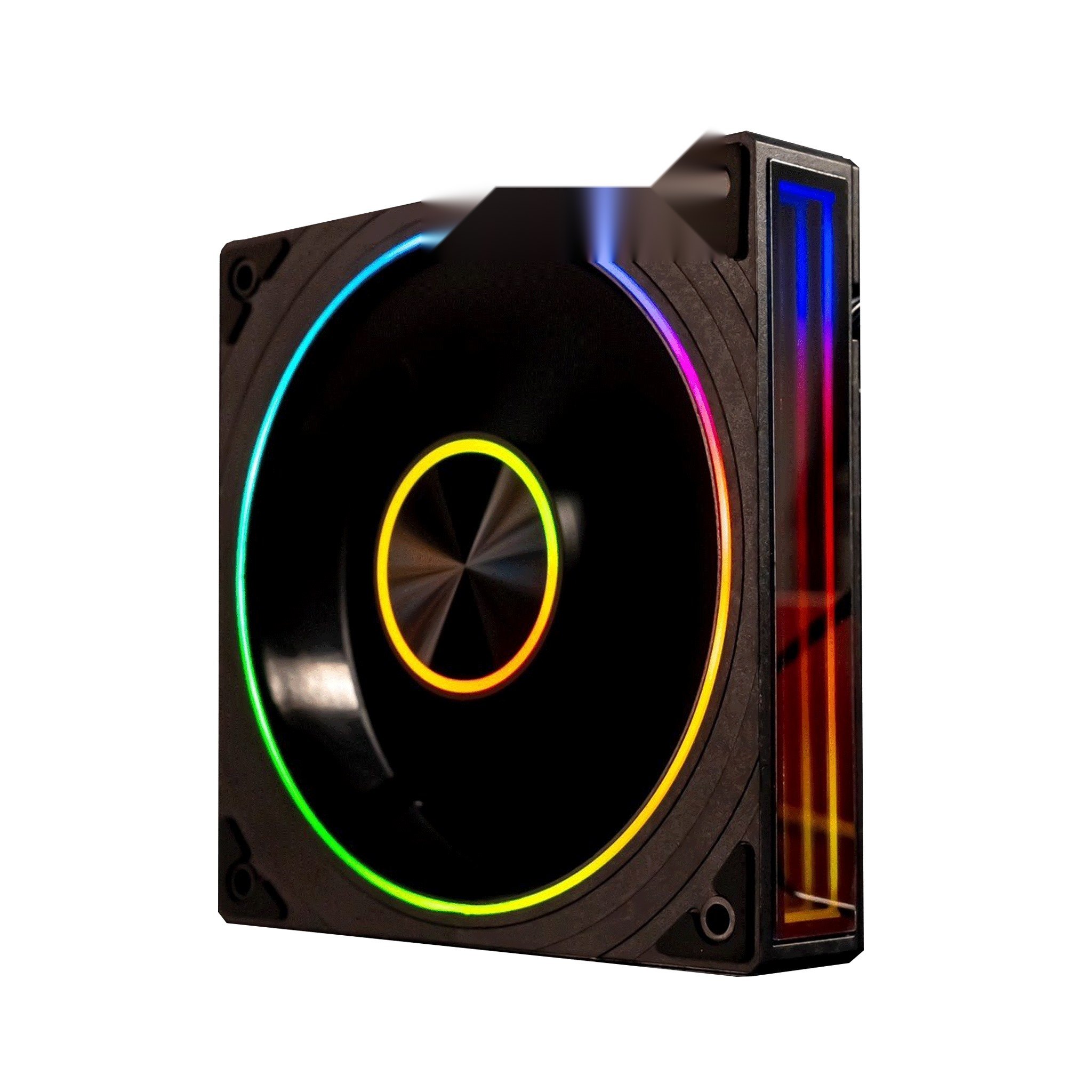 Bộ 3 fan case Leopard TransWarp ARGB - Black | Gió ngược