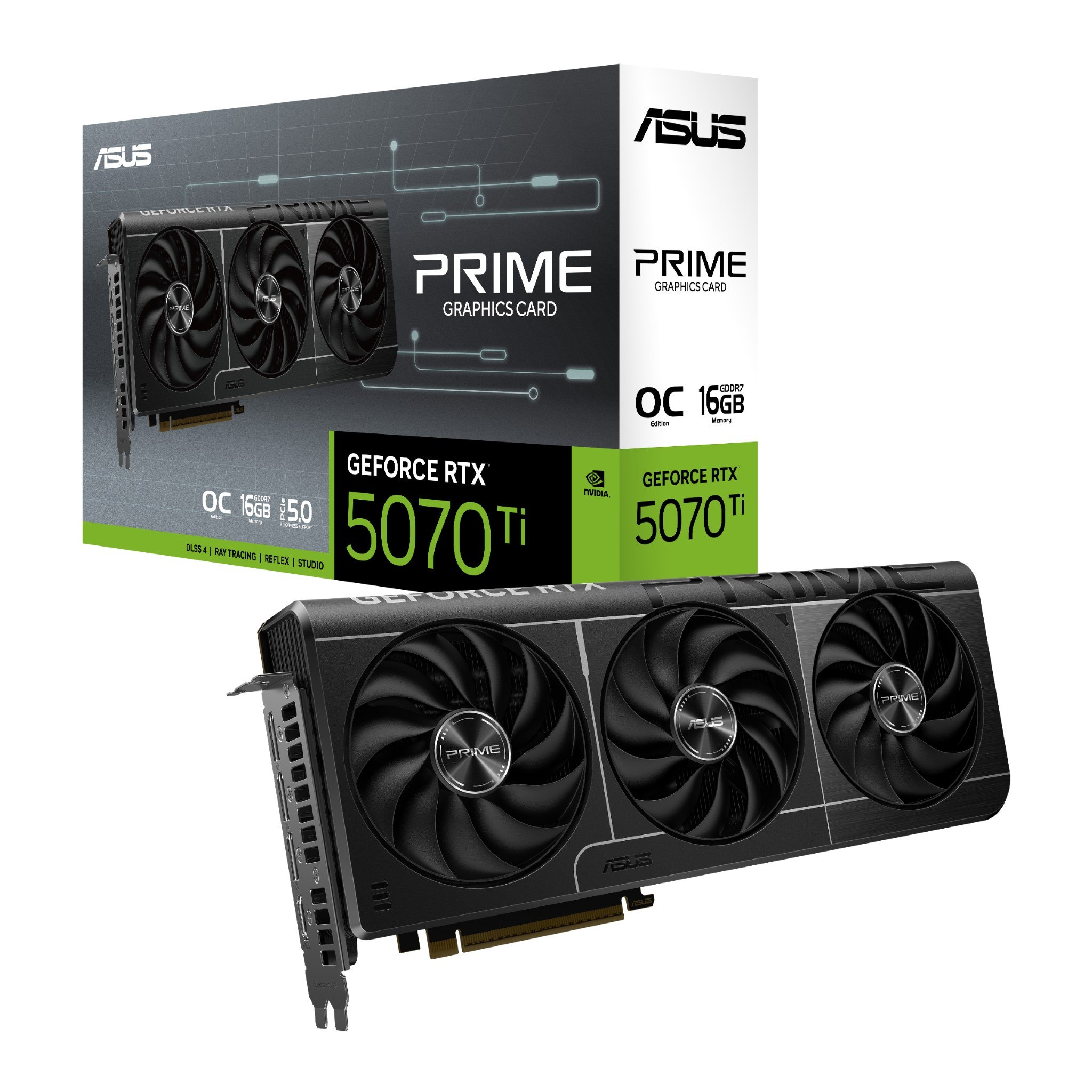 Card màn hình ASUS PRIME RTX 5070 Ti 16GB GDDR7 OC Edition