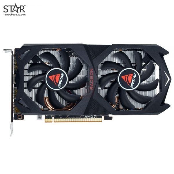 Card màn hình cũ Biostar RX 6600 8GB DDR6 2 Fan