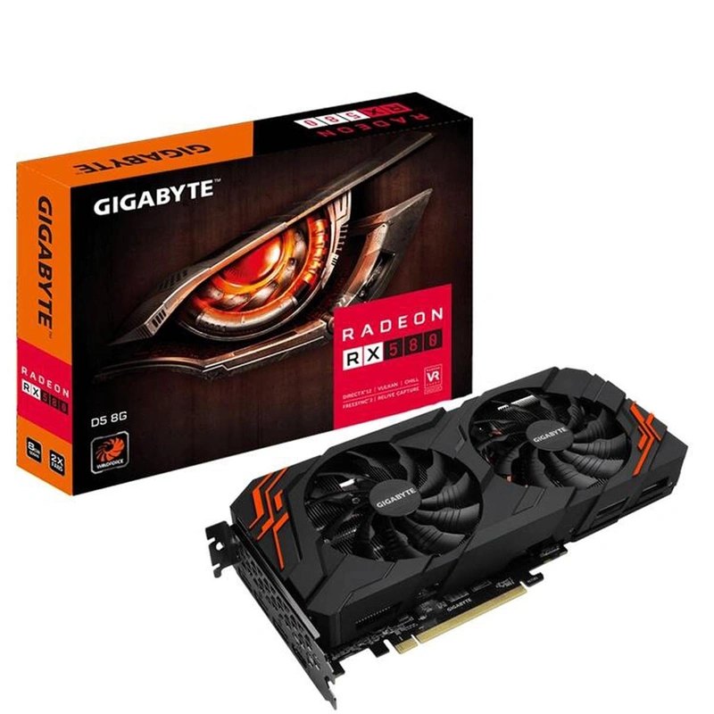 VGA GIGABYTE RX 580 8GB card màn hình gaming 1080p
