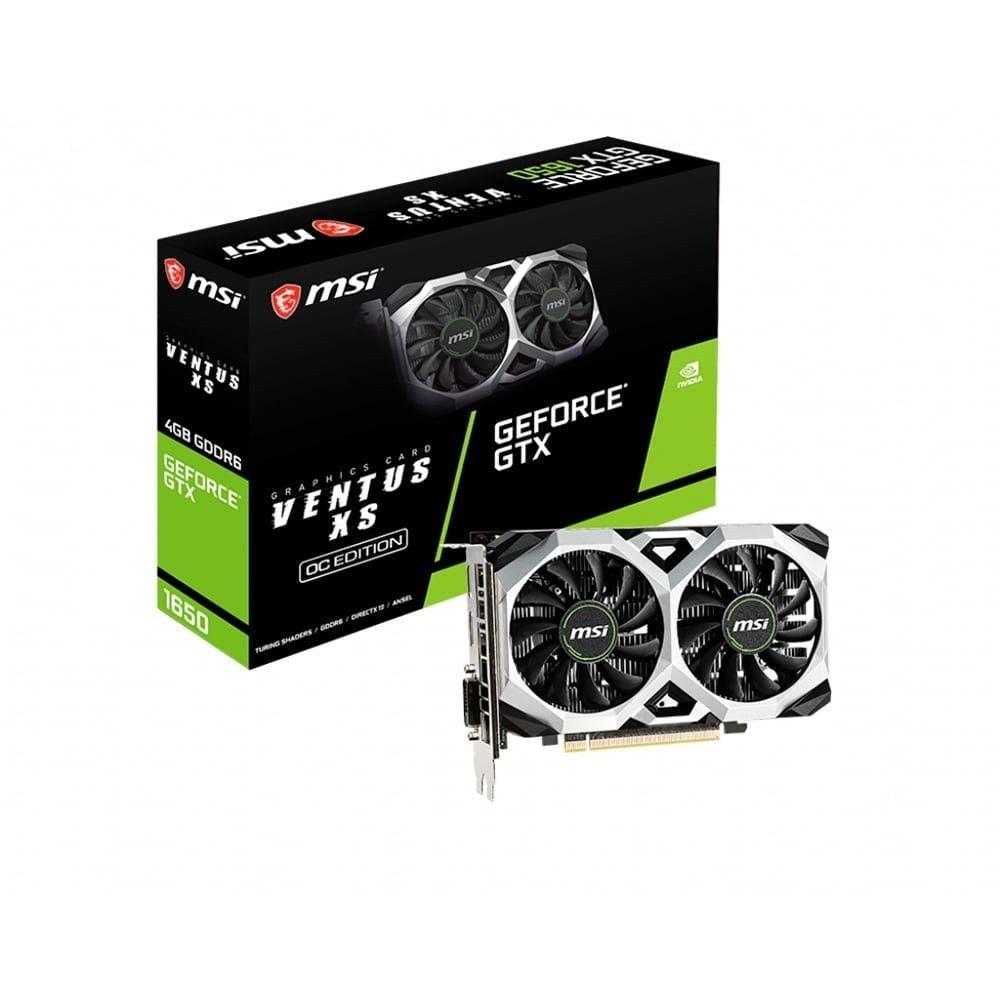 Card màn hình cũ Msi Gtx 1650 Ventus Xs Oc D6 4GB