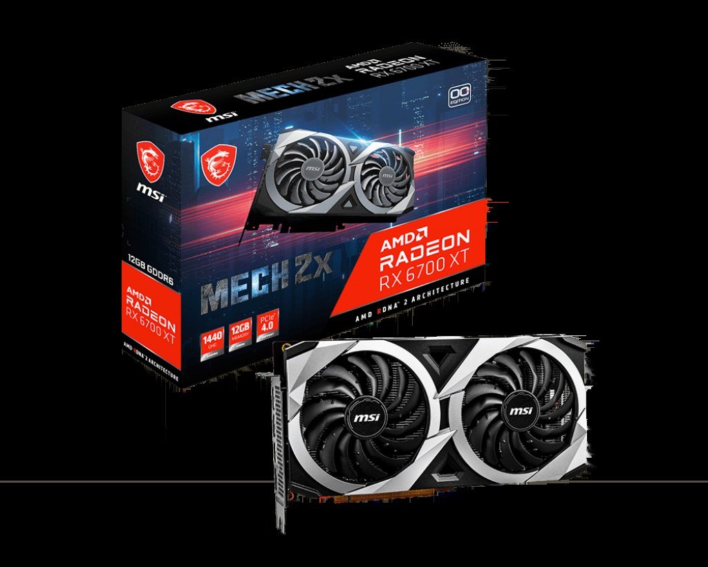 Card màn hình cũ MSI RX 6700 XT MECH 2X 12GB OC Cũ | Anh Phát