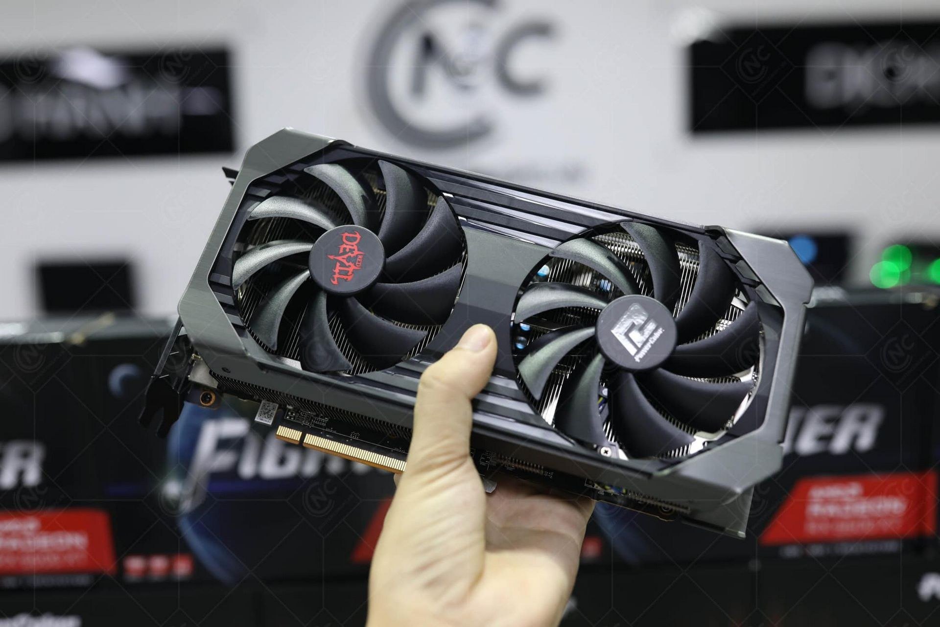 Card màn hình cũ PowerColor Red Devil RX 6600XT 8GB GDDR6