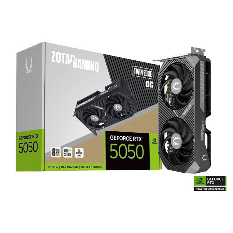 Card màn hình NVIDIA RTX 5050 Zotac Twin Edge OC 8GB GDDR6 Blackwell