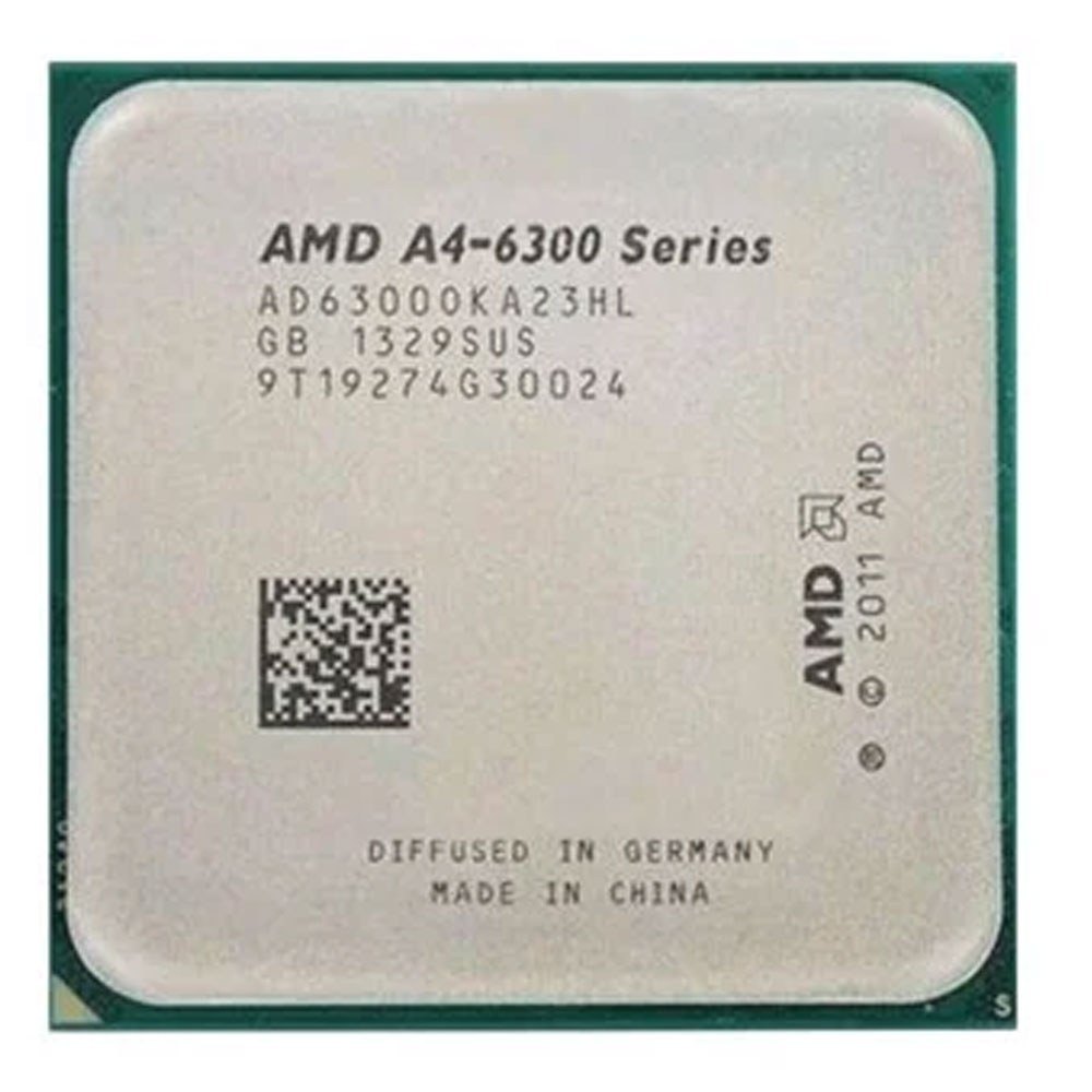 CPU AMD A4-6300 (Cũ, Tray, No Box) | FM2, Dual-Core, Không kèm fan