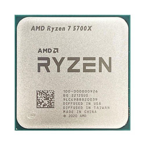 CPU AMD Ryzen 7 5700X Tray - Nobox | AM4, 8 nhân/16 luồng, Max 4.6 GHz