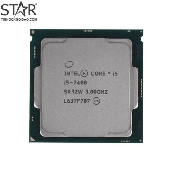 CPU Intel Core i5 7400 Tray | LGA1151, 4 nhân/4 luồng, Max 3.5 GHz