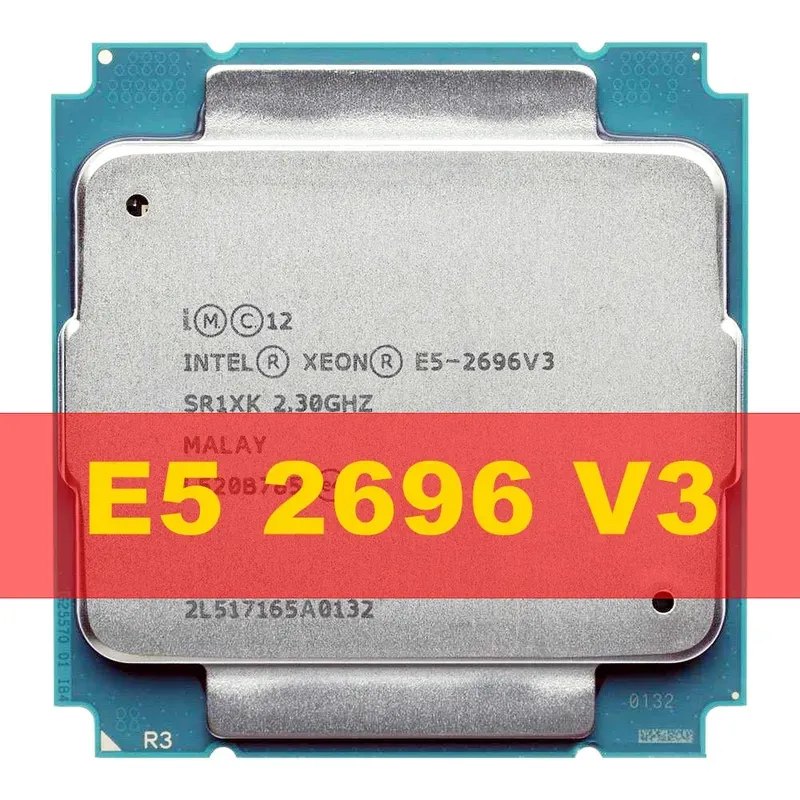 CPU Intel Xeon E5 2696 V3 (2.3-3.6 GHz, 18 nhân, 36 luồng, LGA 2011-v3) Chính Hãng