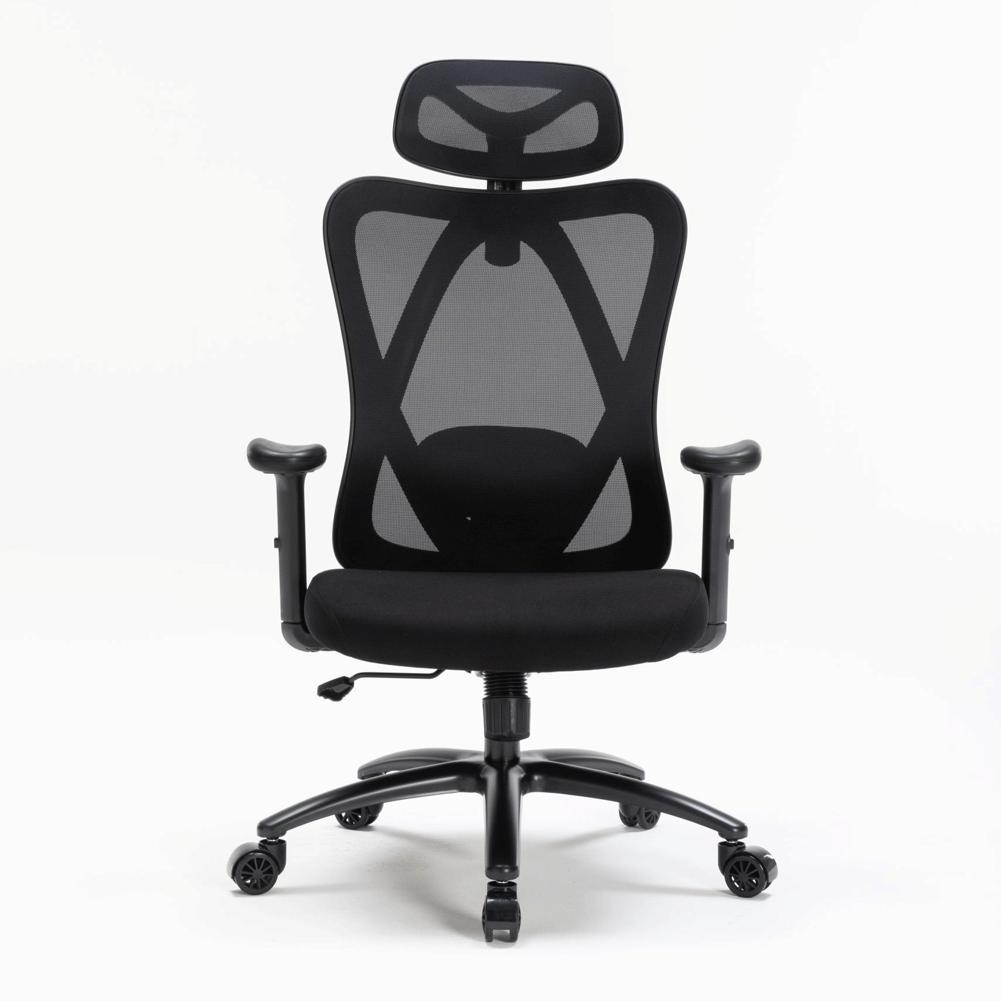 Ghế Warrior Ergonomic Hero Series WEC501 Plus Đen chân xoay
