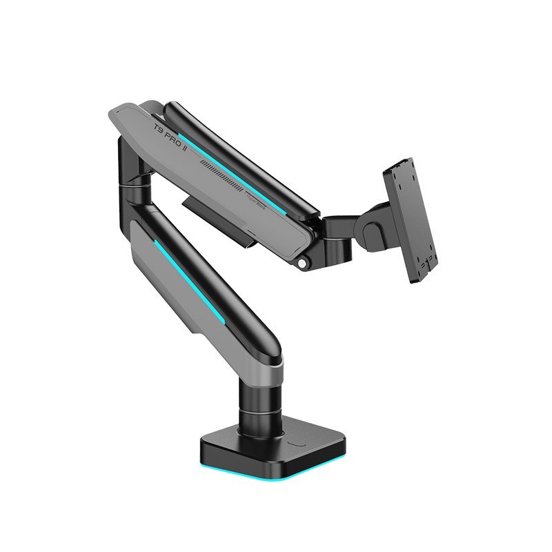 Giá treo màn hình Human Motion T9 Pro II RGB - Xám | 23 - 43 inch