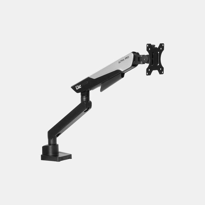 Giá treo màn hình HyperWork Alpha Pro - Đen bạc | 22 - 38 inch (GMA02)