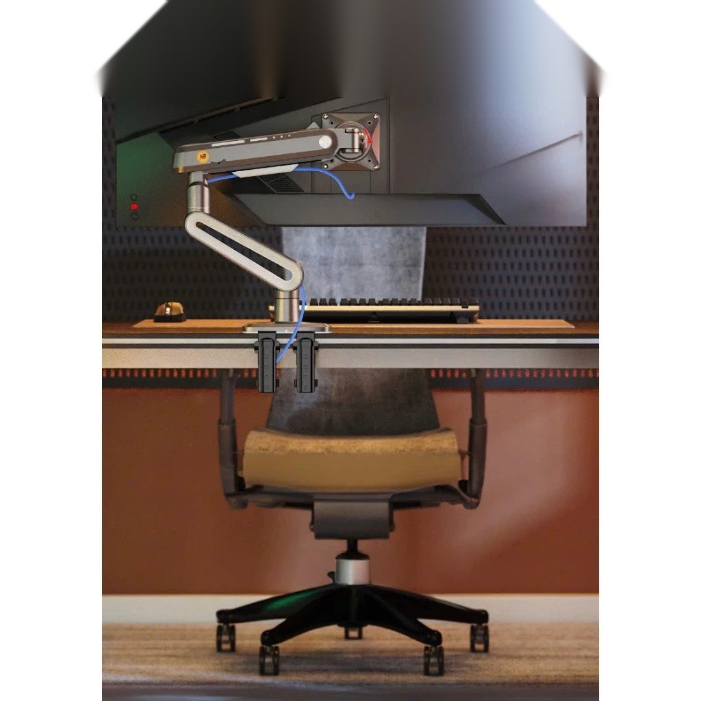 Giá treo màn hình North Bayou A6 Gaming - Đen xám | 27 - 50 inch