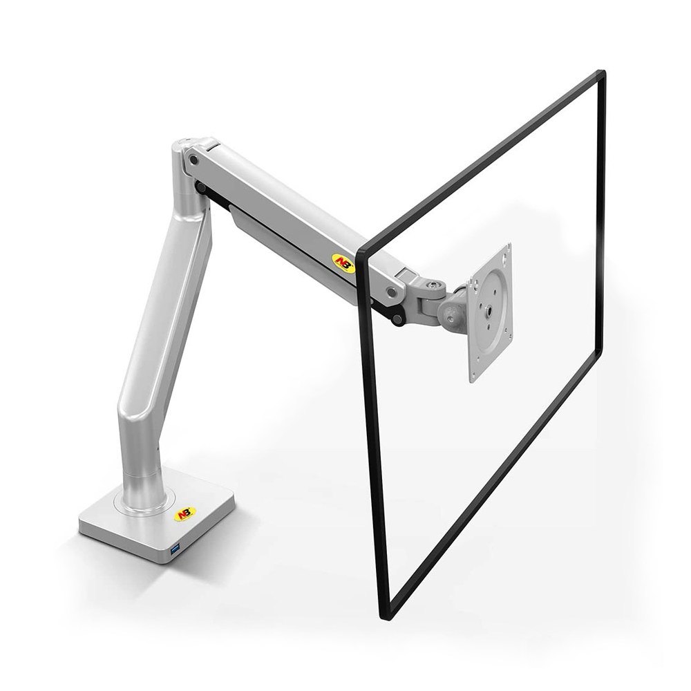 Giá treo màn hình North Bayou G40 - Bạc | 22 - 40 inch, có cổng USB