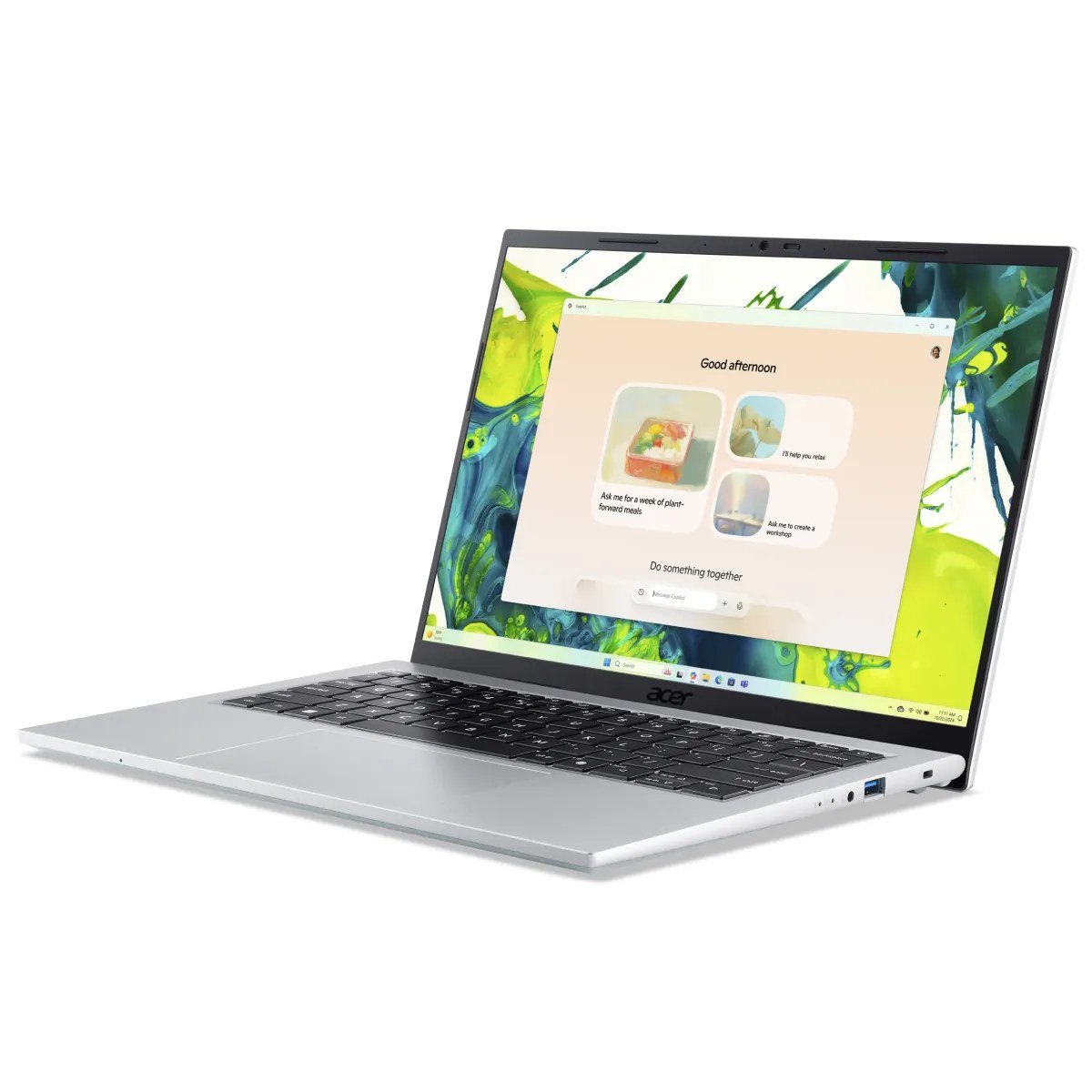 Laptop ACER Aspire Go 14 AG14-72P-563L | Core 5-120U, 16G DDR4, 512G NVMe, 14" FHD, Win 11, Bạc (NX.JSBSV.002)