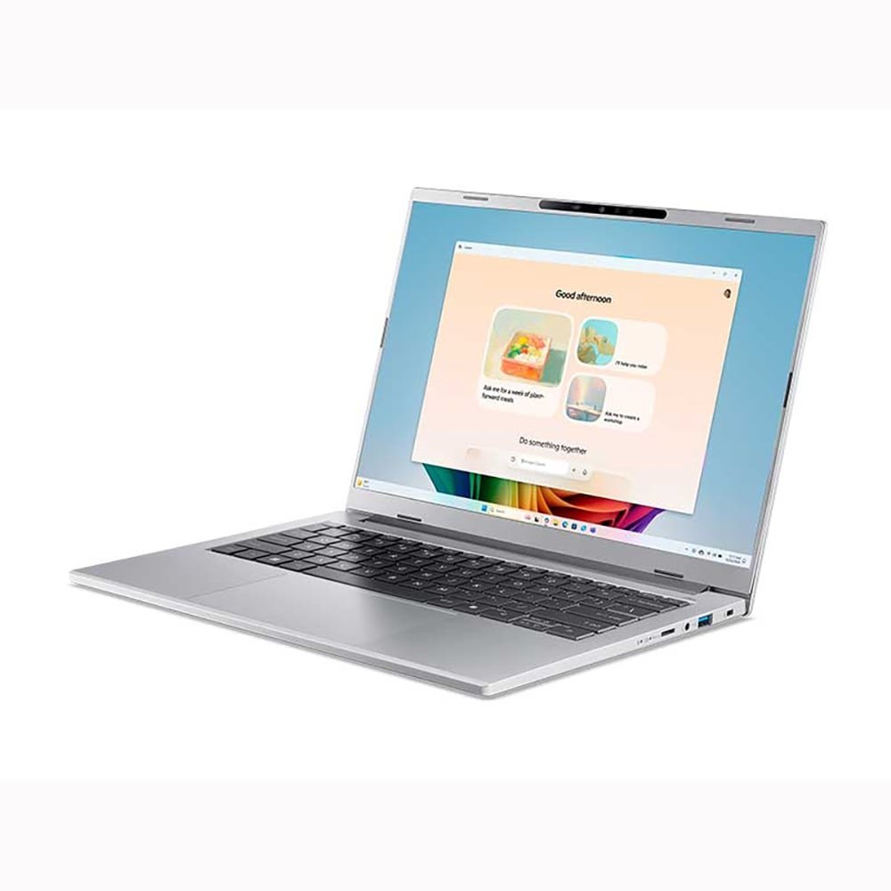 Laptop AI Acer Aspire 14 A14-61M-R9RA (NX.JL1SV.001) | Ryzen AI 5 340, 16GB DDR5, SSD 512GB NVMe, 14" FHD+, Win 11, Bạc
