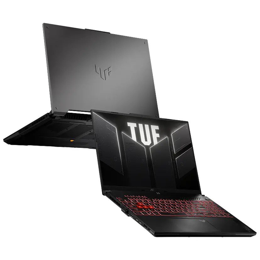 Laptop ASUS TUF Gaming A16 FA607NUG-RL129W | R7-7445HS, 16GB DDR5, SSD 512GB NVMe, RTX 4050 6GB, 16" WUXGA, Win 11, Xám