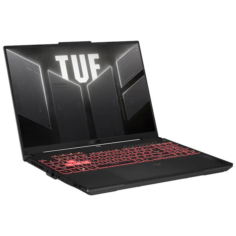 Laptop ASUS TUF Gaming A16 FA607NUG-RL129W | R7-7445HS, 16GB DDR5, SSD 512GB NVMe, RTX 4050 6GB, 16" WUXGA, Win 11, Xám
