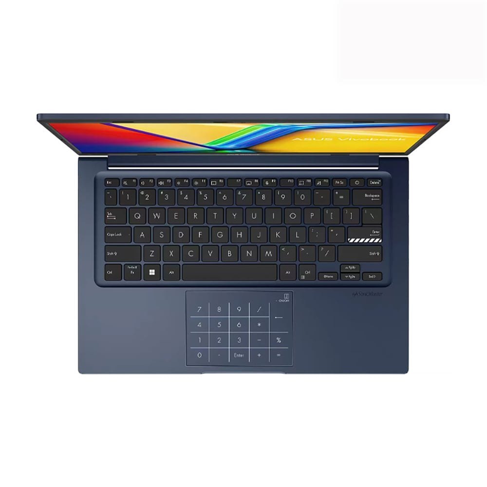 Laptop ASUS Vivobook 14 X1404VAP-V14.C58256 | Core 5-120U, 8GB DDR4, SSD 256GB NVMe, 14" FHD IPS-level 60Hz, Intel UHD Graphics, Quiet Blue