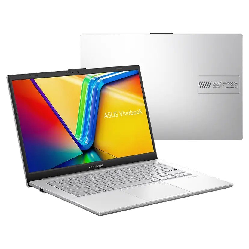 Laptop ASUS Vivobook Go 14 E1404FA-EB935W | R5-40, 16GB LPDDR5, SSD 512GB Nvme, 14" FHD IPS, Win 11, Bạc