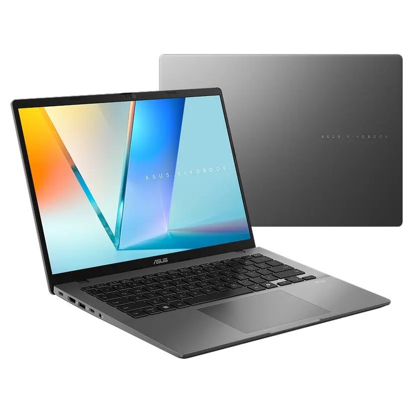 Laptop ASUS Vivobook S14 S3407AA-SF945W | U5-325, 16GB DDR5, SSD 512GB, 14" WUXGA OLED, Intel Graphics, Win 11 Home, Xám