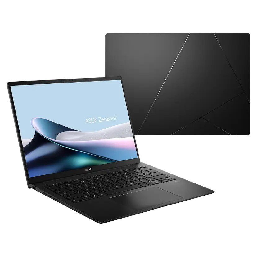 Laptop ASUS Zenbook 14 UM3406GA-QD075W | Ryzen AI 7 445, 16GB LPDDR5X, SSD 512GB NVMe, 14" OLED, 4C75WHrs, Win 11, Đen