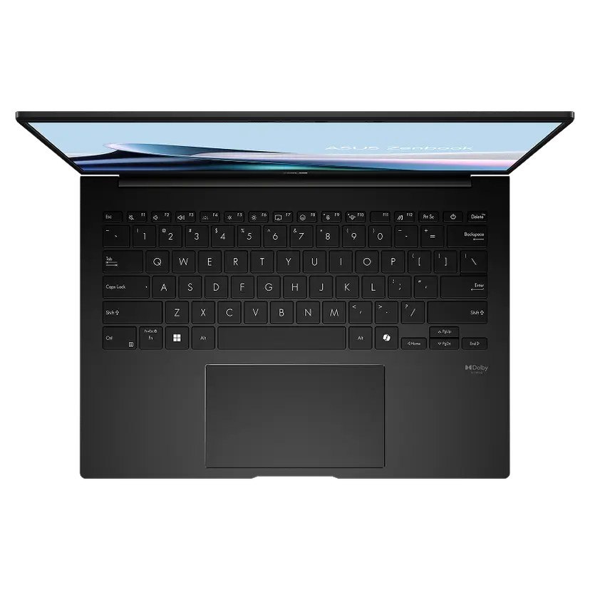 Laptop ASUS Zenbook 14 UM3406GA-QD075W | Ryzen AI 7 445, 16GB LPDDR5X, SSD 512GB NVMe, 14" OLED, 4C75WHrs, Win 11, Đen