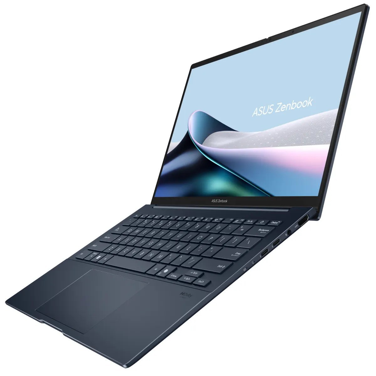 Laptop ASUS Zenbook 14 UX3405CA-ST1713W | U5-225H, 16GB LPDDR5X, SSD 512GB NVMe, 14" 3K OLED 120Hz, 4C75WHrs, Win 11, Xanh