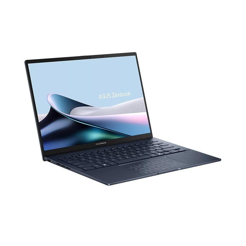 Laptop ASUS Zenbook 14 UX3405CA-ST629W | U7 255H, 32GB DDR5X, SSD 512GB NVMe, 14 inch 3K OLED 120Hz, Windows 11, Xanh