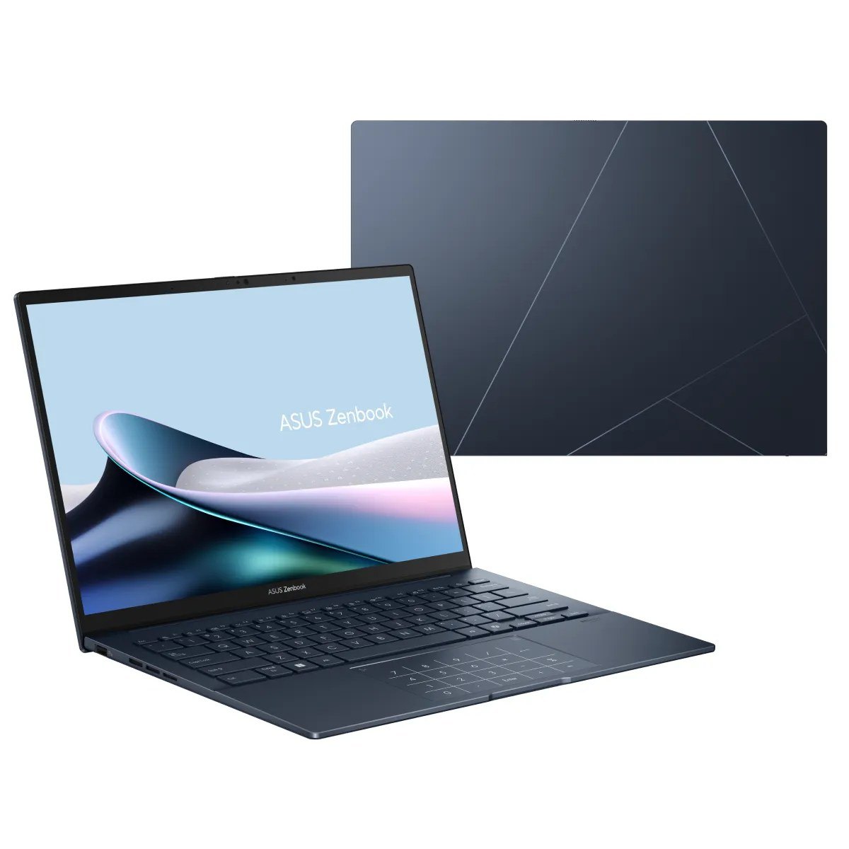 Laptop ASUS Zenbook 14 UX3405CA-ST630W | U7-255H, 16GB LPDDR5X, SSD 512GB NVMe, 14" 3K OLED 120Hz, 4C75WHrs, Win 11, Xanh