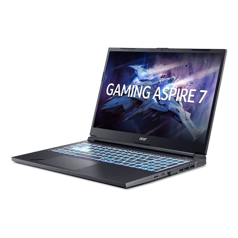 Laptop Gaming Acer Aspire 7 A715-59G-53RH | C5-210H, 16GB DDR4, SSD 512GB, 15.6" FHD 144Hz IPS, Win 11, RTX 4050 6GB, Đen (NH.DV0SV.001)