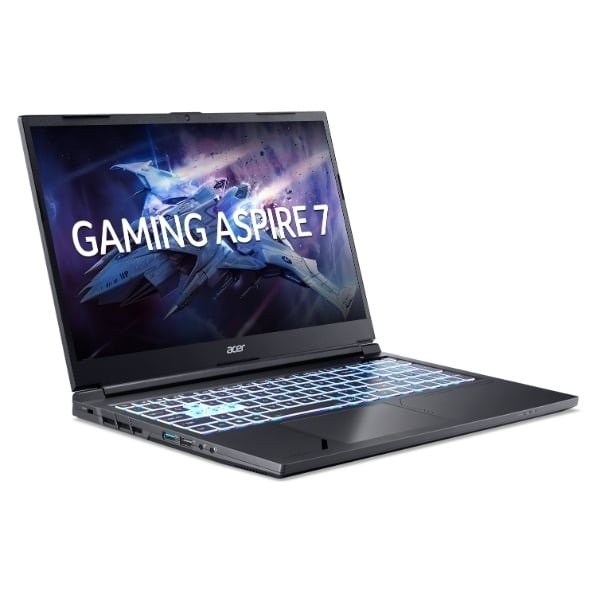 Laptop Gaming Acer Aspire 7 A715-59G-59RD | C5-210H, 16GB DDR4, SSD 512GB NVMe, 15.6" FHD 144Hz IPS, RTX 3050 4GB, W11SL, Đen (NH.DXUSV.001)