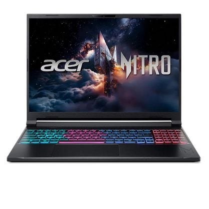 Laptop Gaming ACER Nitro ANV16S-71-58WQ (NH.QXBSV.001) | Core 5 210H, 32GB DDR5, SSD 512GB NVMe, 16" WQXGA 180Hz, RTX 5050 8GB, W11, Đen