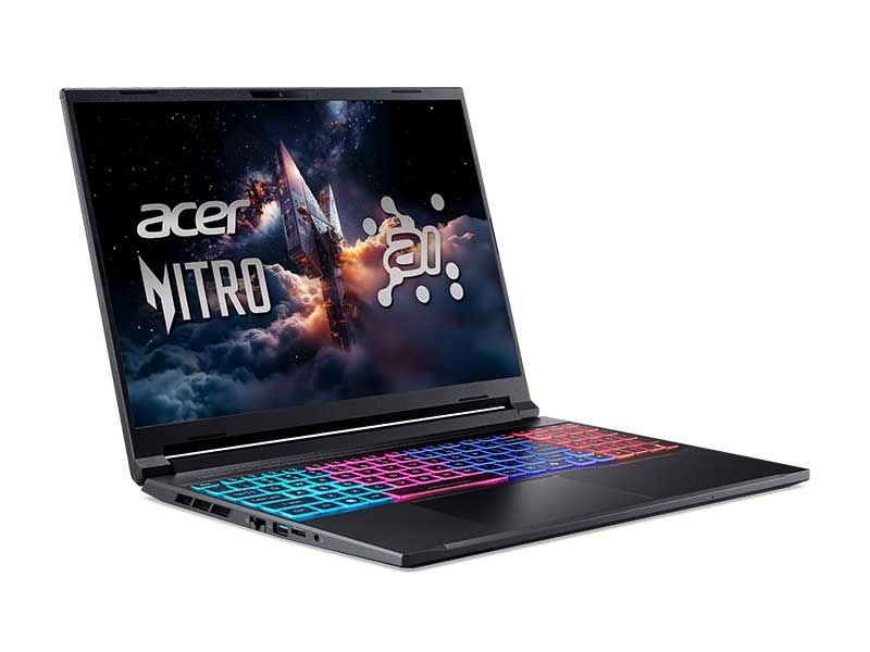 Laptop gaming AI Acer Nitro ProPanel ANV16S-61-R0B8 | R5 AI 340, 16GB, SSD 512GB, RTX 5050 8GB, 16" FHD+ 180Hz (NH.QXQSV.001)