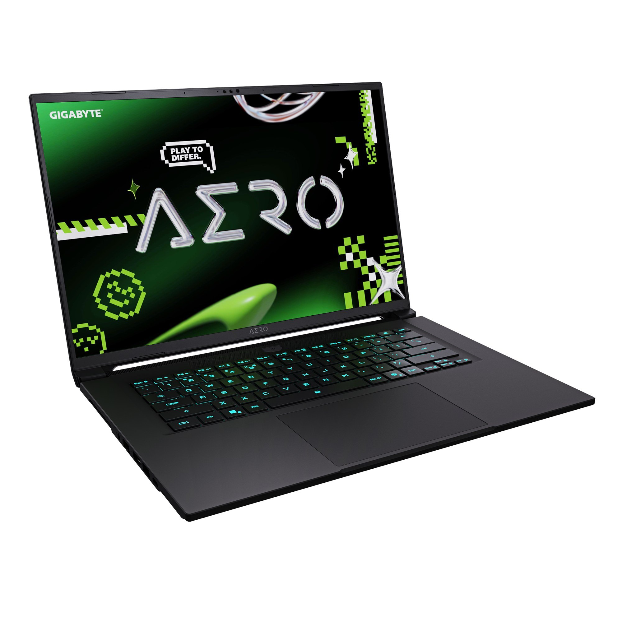 Laptop Gaming GIGABYTE AERO-X16-1VH93VNC94AH (EG61H) | Ryzen AI 7-350, 16GB DDR5, SSD 1TB NVMe, 16"QHD+ 165Hz, RTX 5060 8GB, Xám