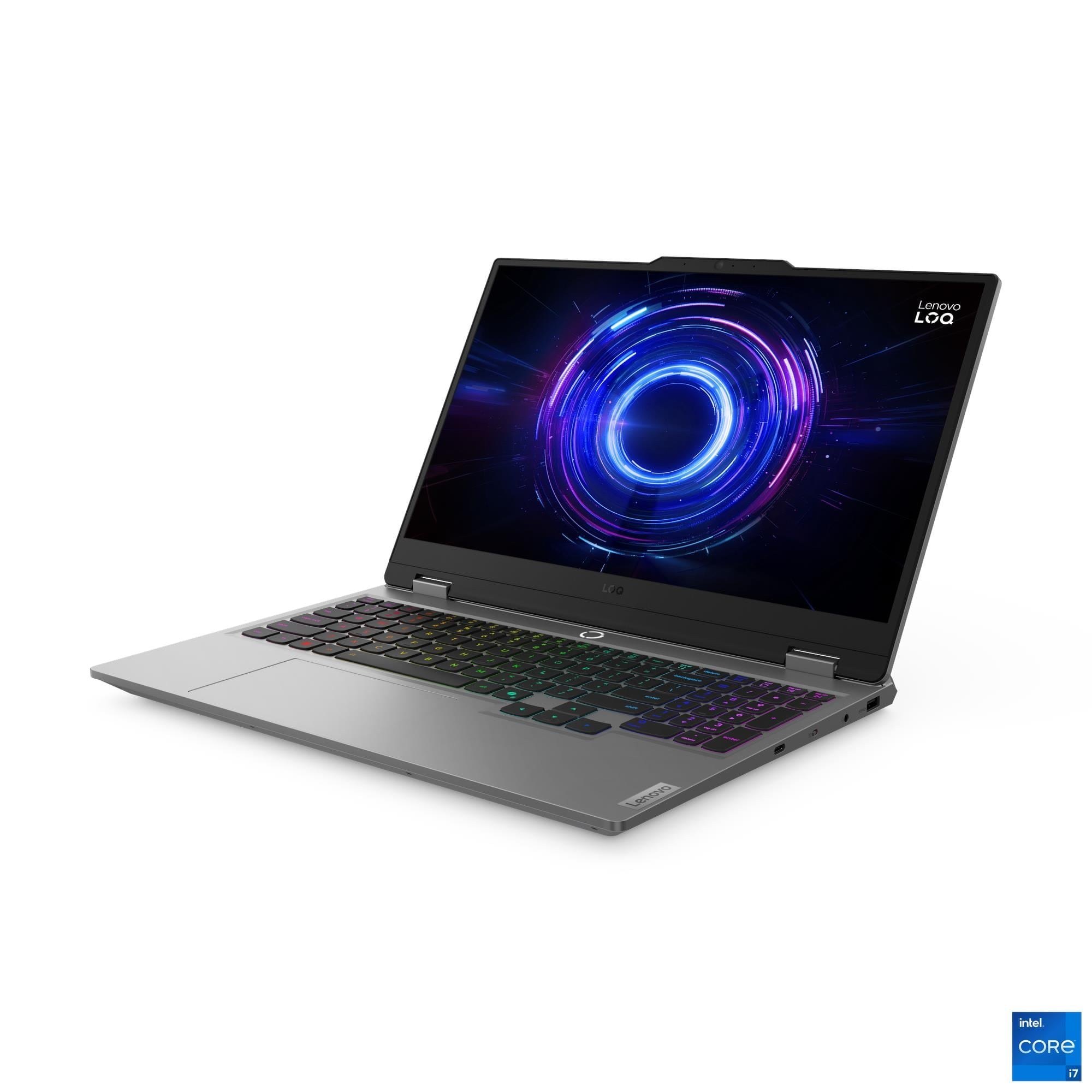 Laptop Gaming Lenovo LOQ 15IRX10 83JE00PEVN | i7-13650HX, 16GB DDR5, SSD 512GB NVMe, RTX 5050 8GB GDDR7, 15.6" FHD IPS 144Hz, W11H, Xám