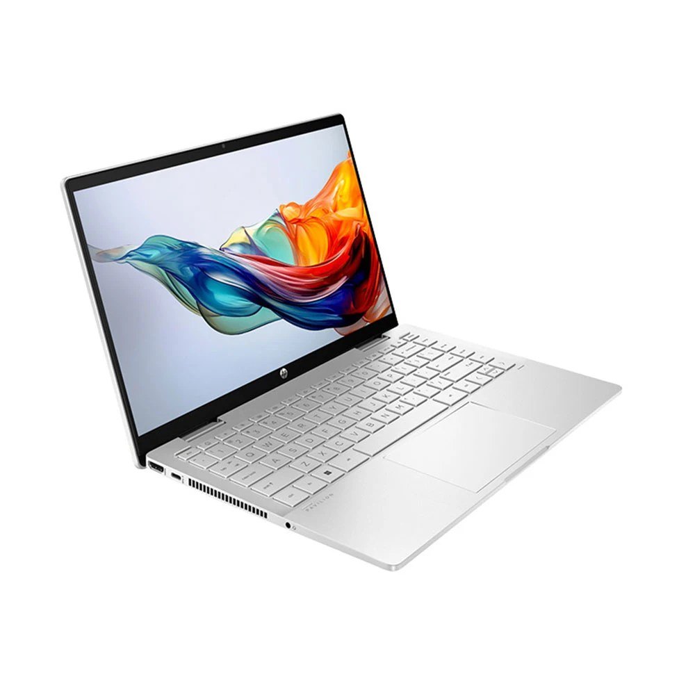 Laptop HP Pavilion X360 14-ek2017TU (9Z2V5PA) | Core 5 120U, 16GB DDR4, 512GB NVMe, 14" FHD, Touch+Pen, Bạc