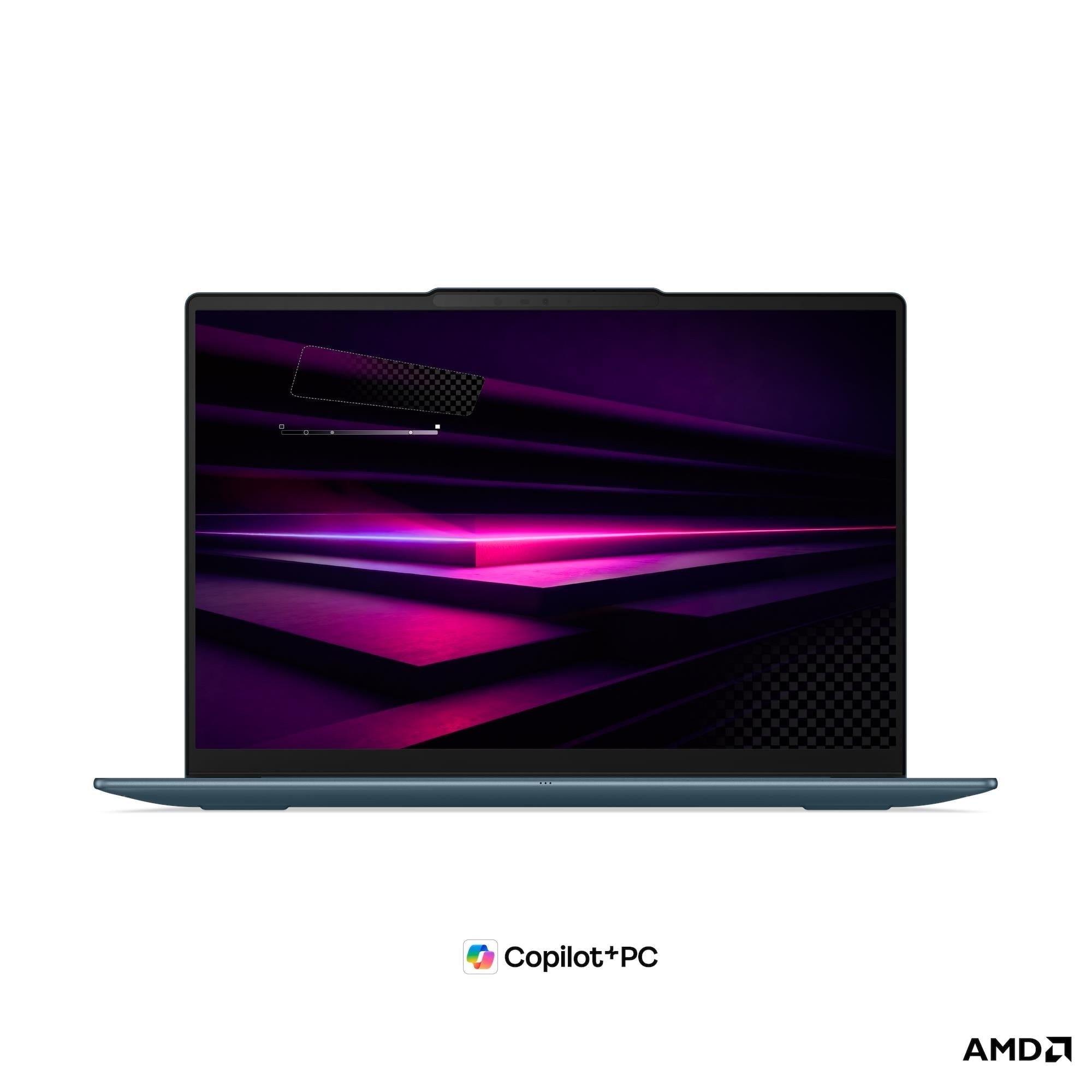 Laptop Lenovo Yoga Slim 7 14AGP11 83QS001DVN | Ryzen AI 7 445, 16GB LPDDR5X, SSD 512GB NVMe, 14" WUXGA OLED, AMD Radeon 840M, W11H 64, OfficeH24+M365, Xanh