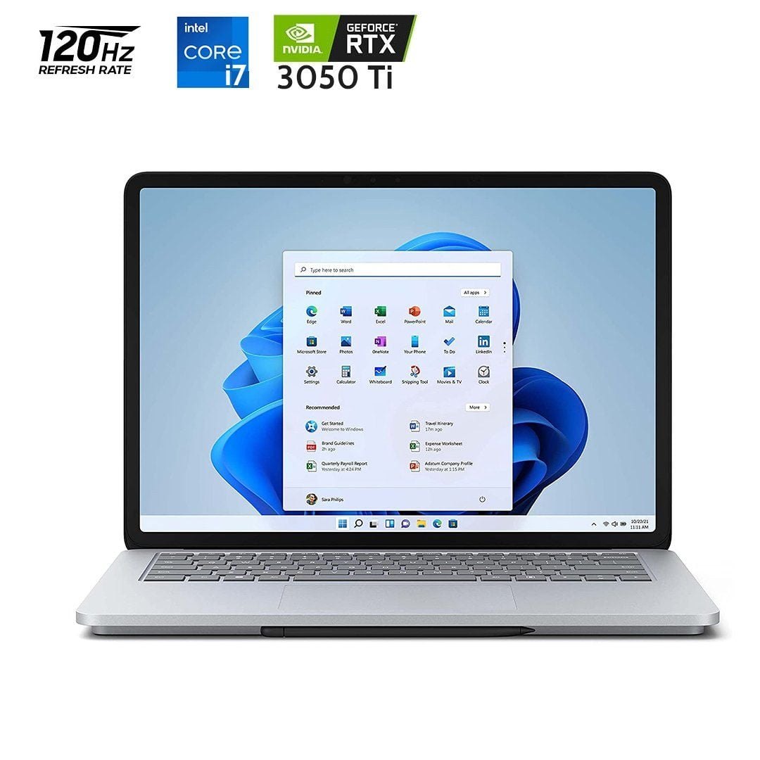 Laptop Văn phòng Microsoft Surface Studio ADI-00007 | i7 11370H, 32GB, SSD 1TB, RTX 3050 Ti, 14.4" 2K (NK)