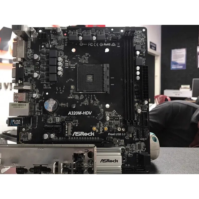 Mainboard cũ Asrock A320M-HDV
