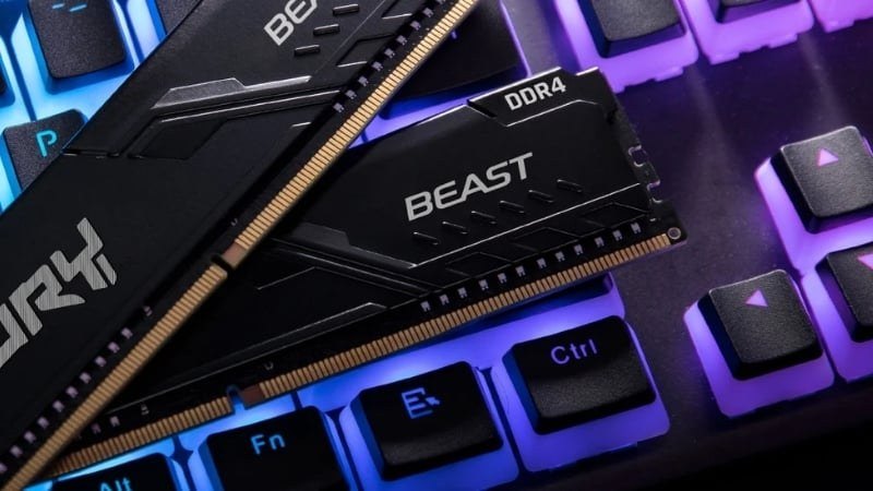 Ram Kingston Fury Beast RGB 16GB DDR5 6000MT/s KF560C36BBE2A-16WP