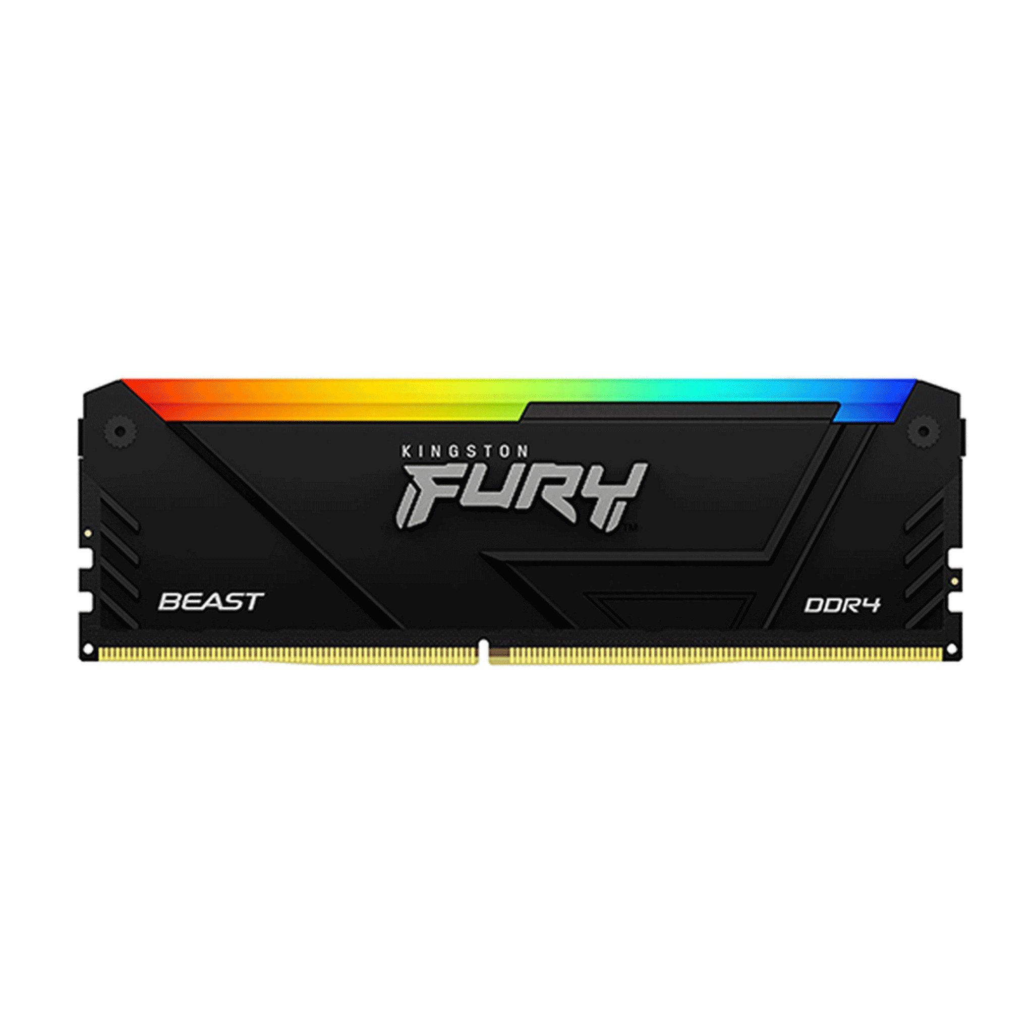 Ram Kingston Fury Beast RGB 8GB (Cũ) | 1x8GB, DDR4, 3200MHz (KF432C16BB2A/8)