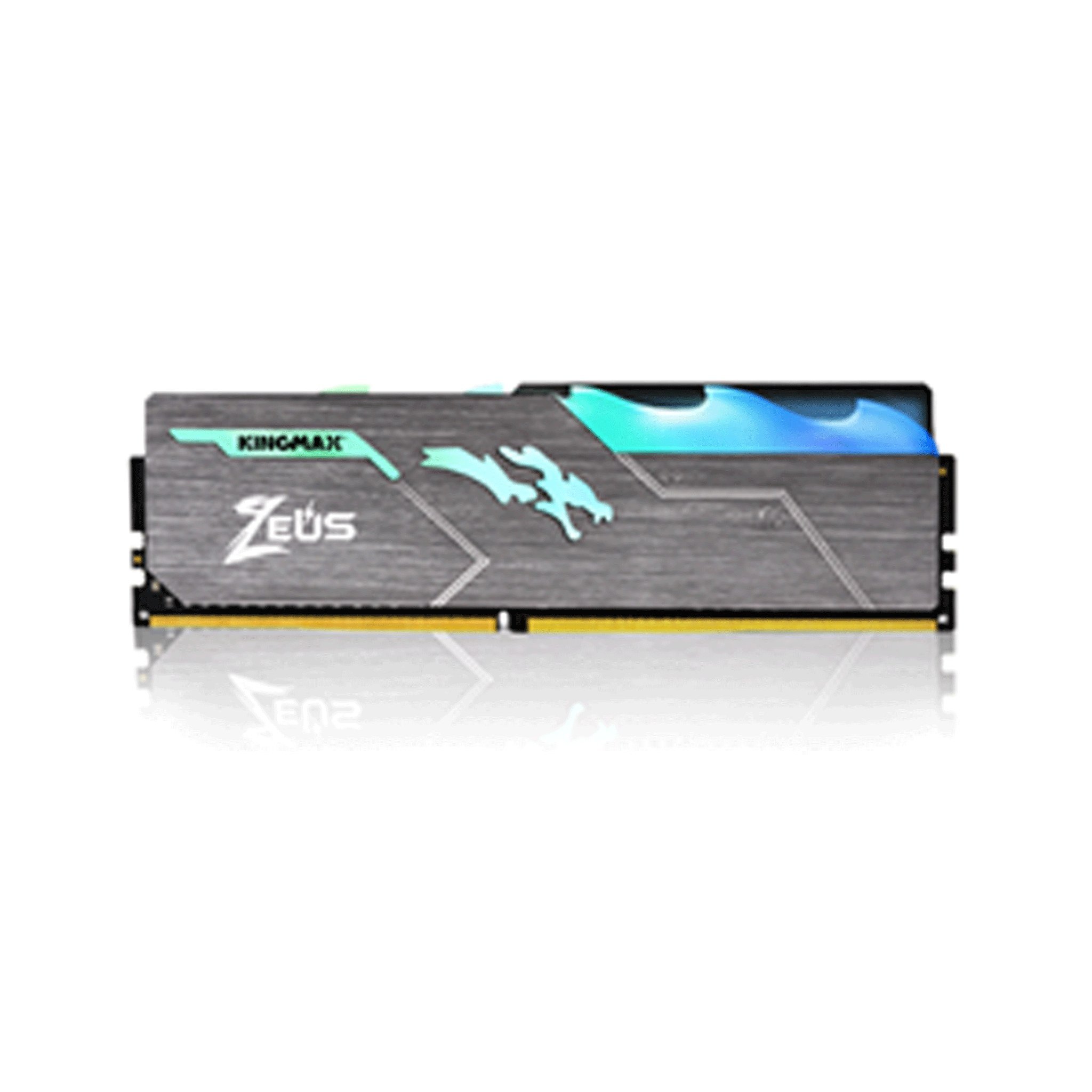 RAM PC Kingmax Zeus Dragon 8GB RGB DDR4 | (1x8GB), 3600MHz, Intel/AMD KM-LD4A-3600-08GSRT18