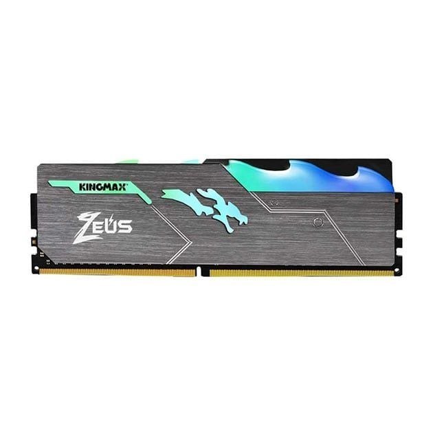 RAM PC Kingmax Zeus Dragon 8GB RGB DDR4 | (1x8GB), 3600MHz, Intel/AMD KM-LD4A-3600-08GSRT18