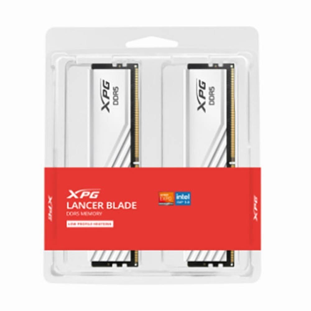 RAM PC XPG Lancer Blade 32GB DDR5 White | (2x16GB), 6000MHz, Intel/AMD