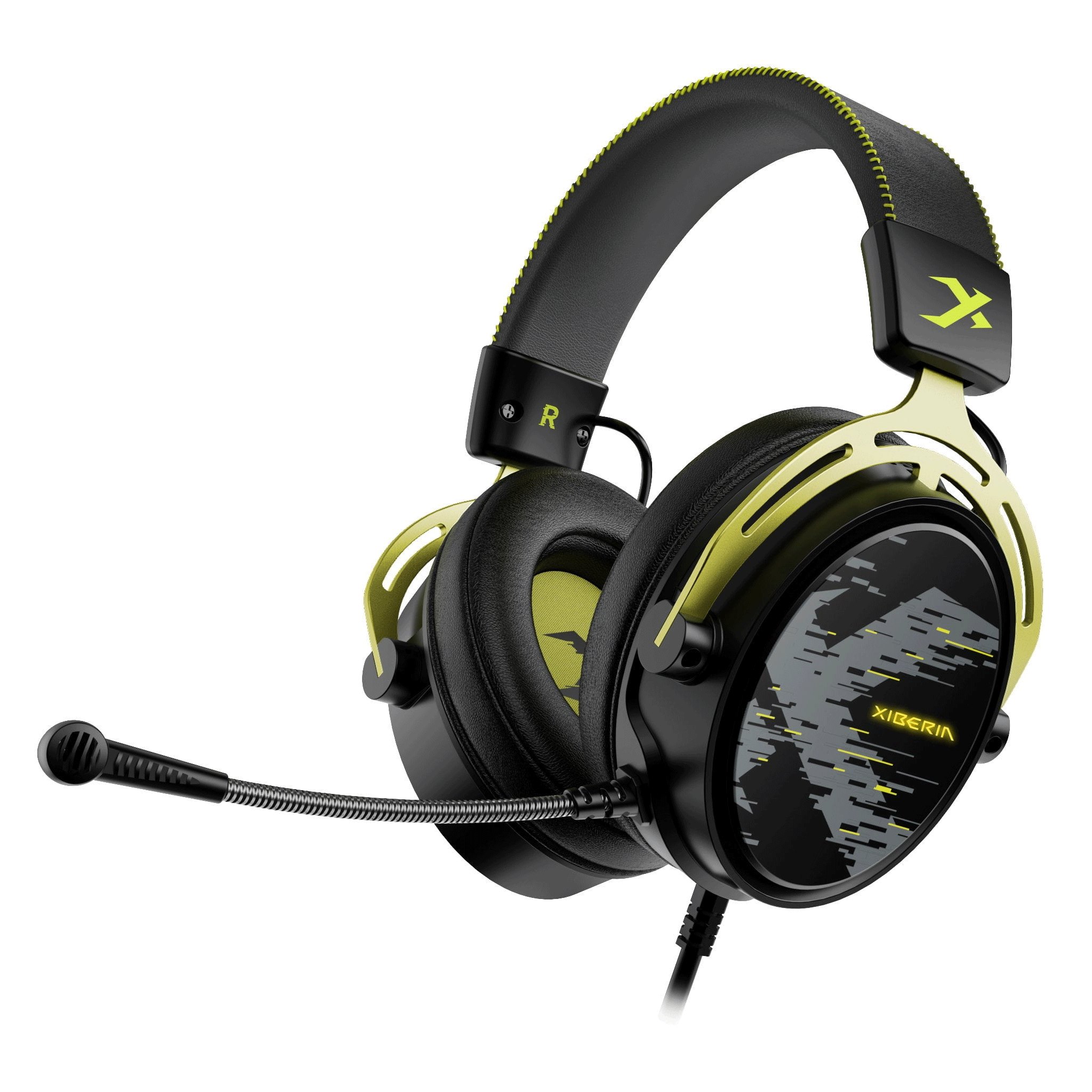 Tai nghe gaming S19U Pro Virtual 7.1 Màu đen vàng
