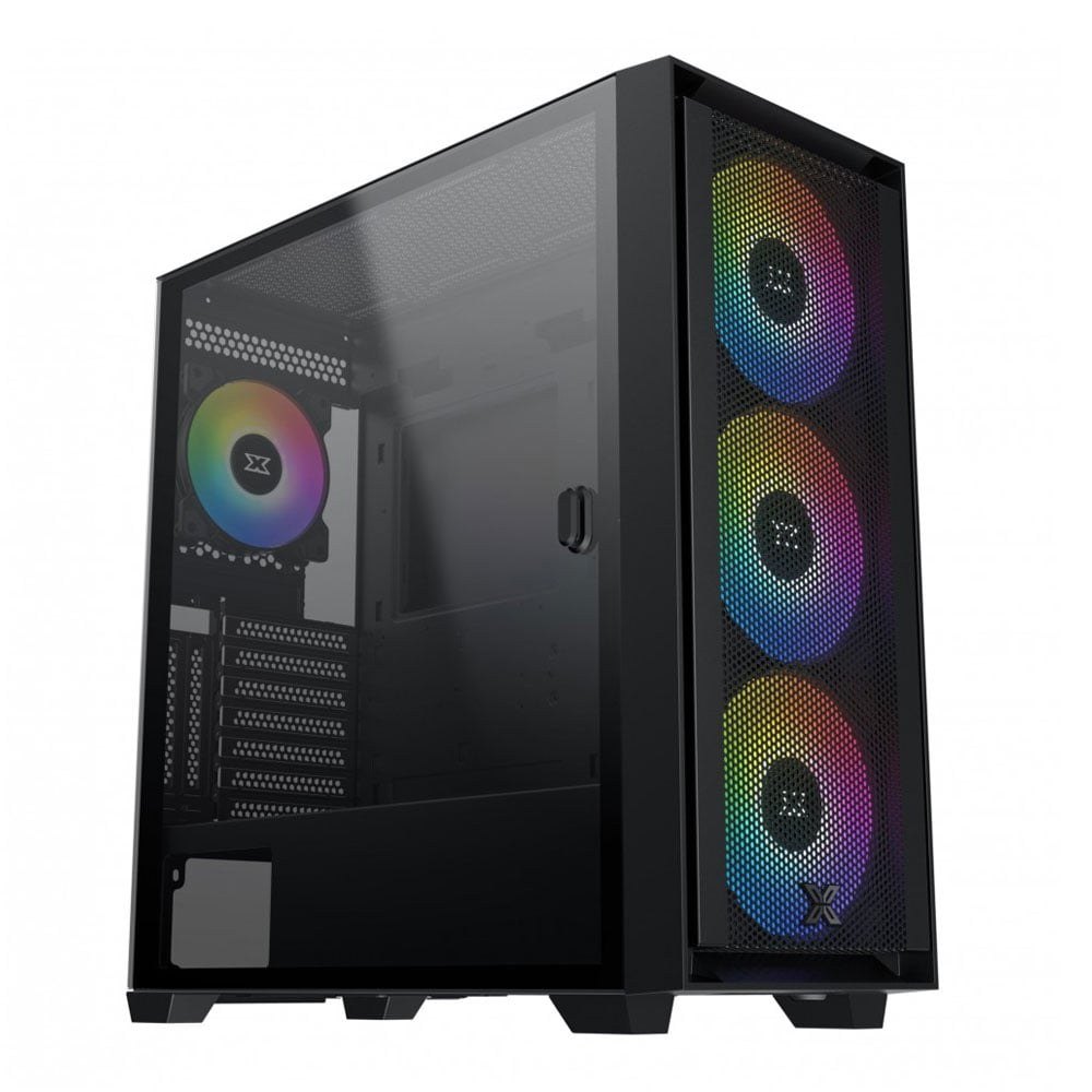 Thùng máy XIGMATEK ANUBIS PRO 4FX E ATX kèm 4 fan ARGB