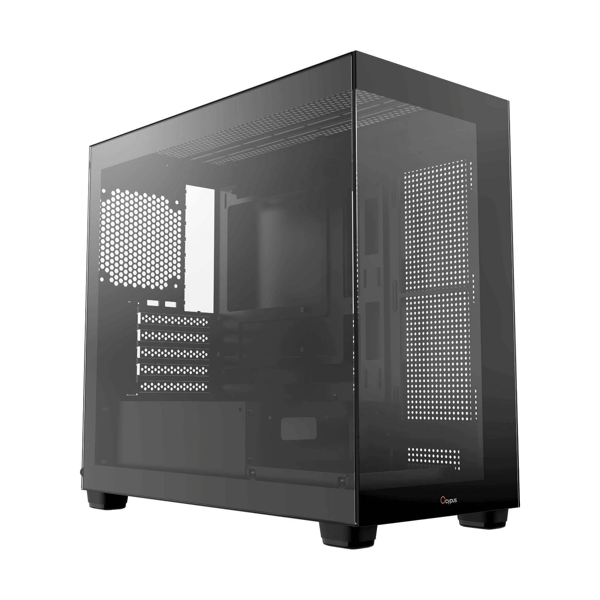 Vỏ Case OCYPUS Gamma C52 Đen RGB cho PC Gaming