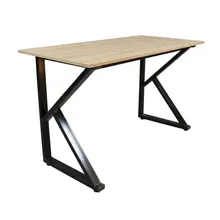 Bàn Gaming chữ K 1m4 | Khung đen, mặt vân gỗ